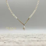 گردنبند دستبند مروارید طلا