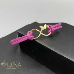 دستبند چرم زنانه بینهایت