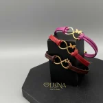 دستبند چرم زنانه بینهایت
