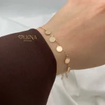سرویس طلا فانتزی پولکی