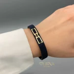 دستبند چرم مردانه
