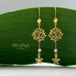 گوشواره آویز طلا