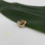 گوشواره حلقه ای تراش
