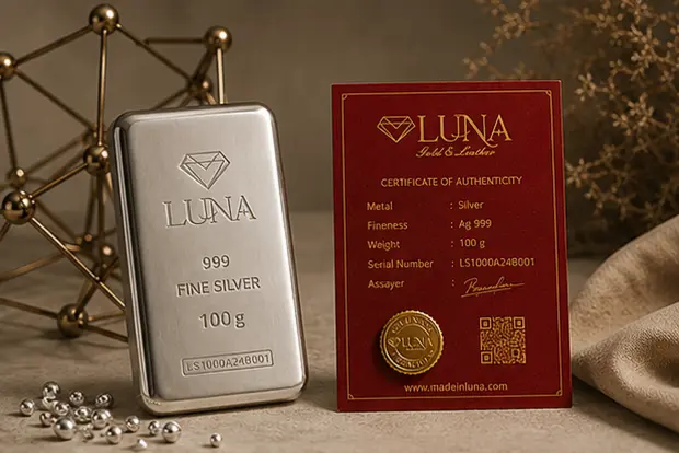 Silver barr شمش نقره